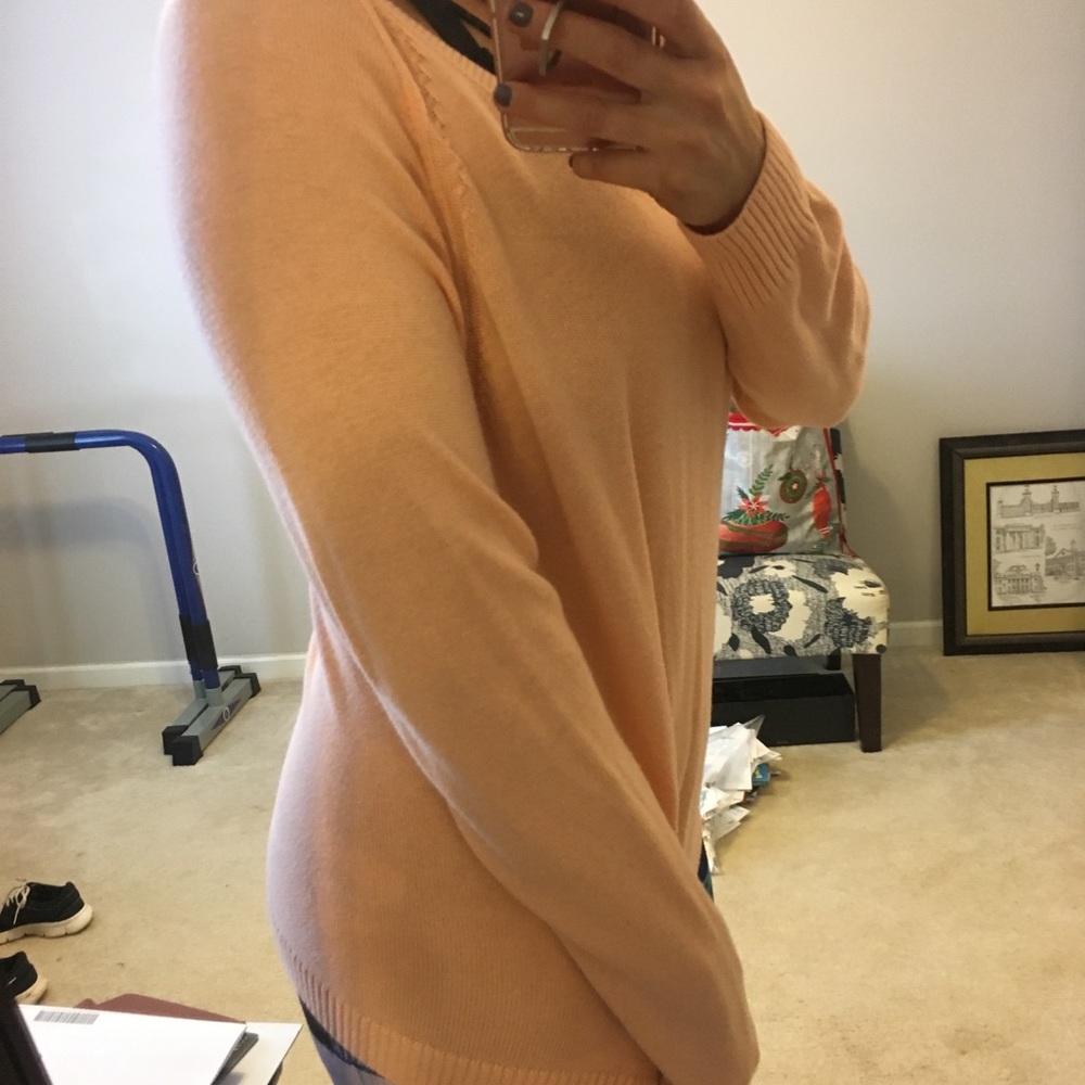 Peach Colored comfy sweater